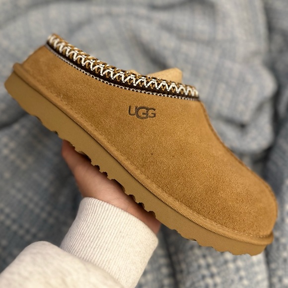 🤎BNIB UGG Tasman Slippers Chestnut - Kids 5 (37)🤎